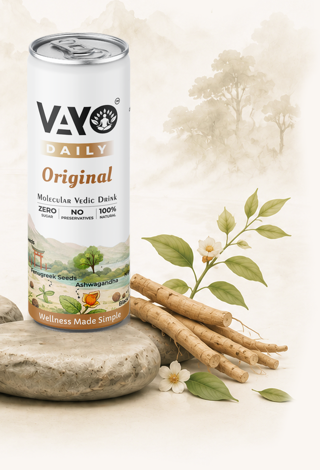 VAYO Daily cans on stone